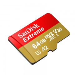 SanDisk闪迪64g无人机TF卡micro sd卡存储卡运动相机卡