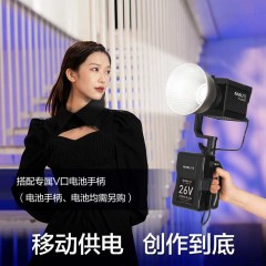 Nanlite南光Forza150W便携LED补光灯专业手持外拍灯视频直播常亮补光灯户外人像摄影影视灯光影棚聚光灯