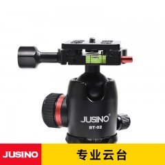 JUSINO/佳鑫悦 摄影单反相机 BT-02专业球型云台铝合金钻石黑色