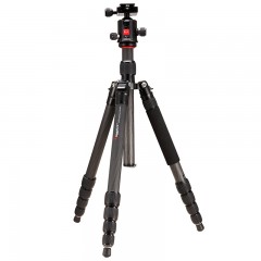 劲捷CC-229三脚架专用相机支架微单长焦独脚便携碳纤维摄影脚架