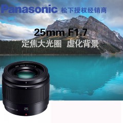 Panasonic/松下 H-H025GK 25mm F1.7镜头 大光圈定焦镜头