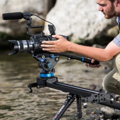 百诺摄影摄像滑轨MoveOver系列专业单反相机轨道碳纤维滑轨套装