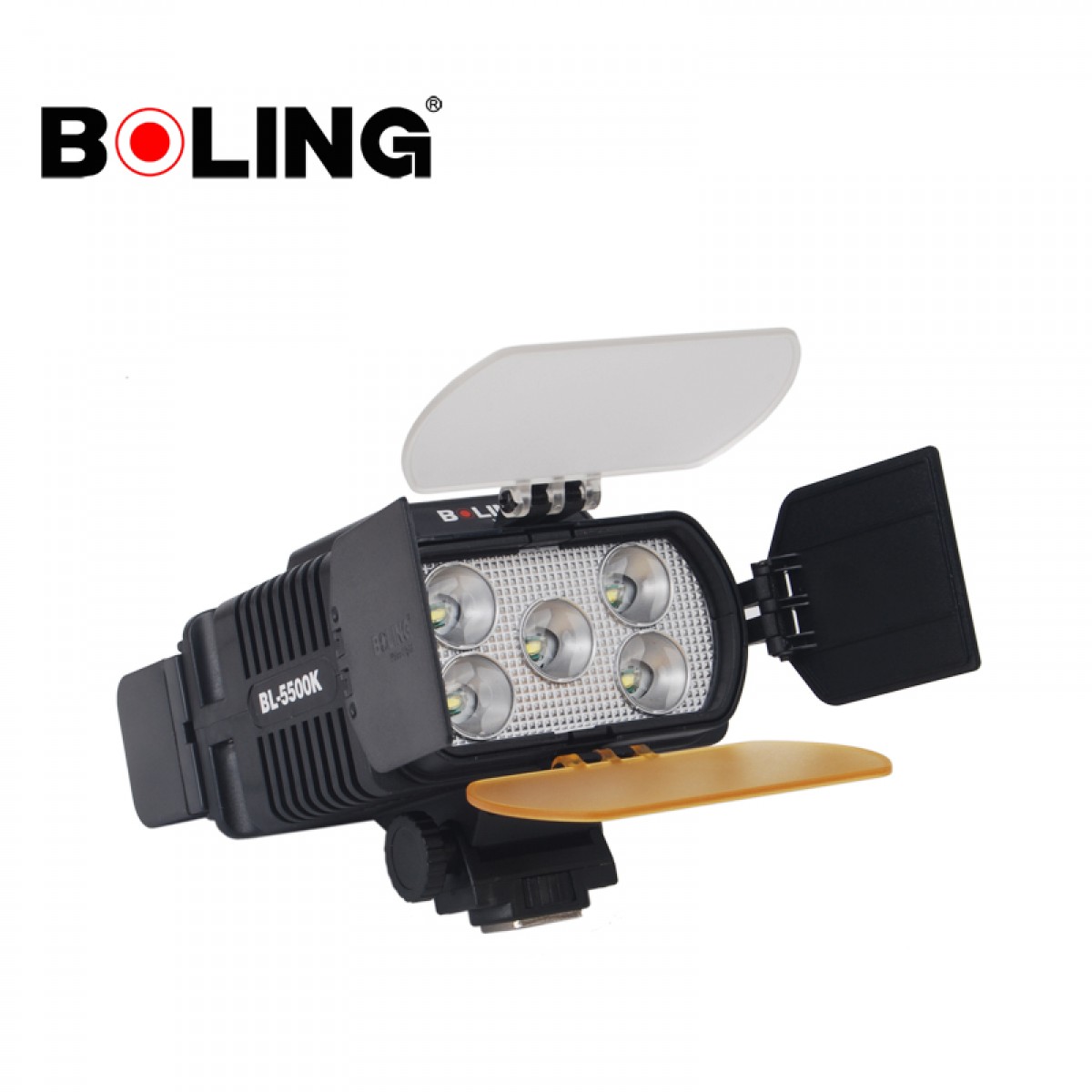 摄影器材柏灵BL-5500K摄像灯LED采访灯新闻灯25W摄影摄像补光灯