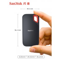 sandisk闪迪500g移动固态硬盘Type-c接口移动手机硬盘ssd固态硬盘