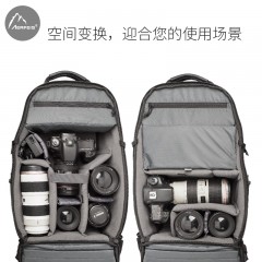 摄影包双肩防盗专业双肩包AS-1709商业背包佳能微单数码单反包相机包