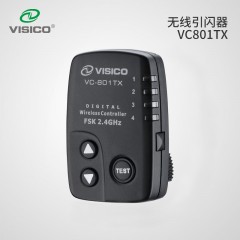 VISICO韦思 VC-801 LED显示无线引闪器发射器触发器 闪光灯遥控