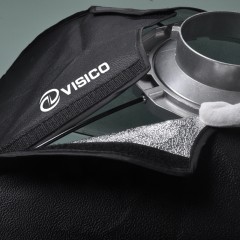VISICO SB-040 专业格栅网格柔光箱80*100 边围加宽 安装方便耐用