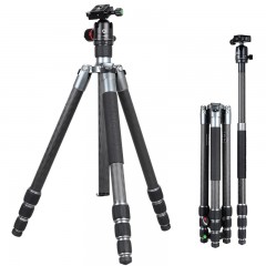 劲捷A83+T21三脚架相机单反碳纤维云台摄影照相专业便携长焦角架