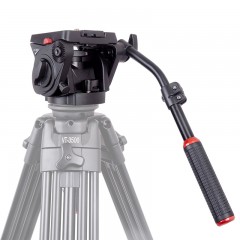 劲捷VT-3530摄像机三脚架适用于适用于尼康索尼松下单反液压阻尼三角架