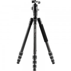 劲捷G55C单反三脚架专用相机支架微单长焦独脚便携碳纤维摄影脚架
