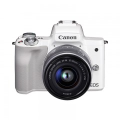 Canon/佳能eosM50 15-45套机数码男女学生入门级官方微单相机m50旅游vlog高清短视频自拍