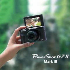 佳能 g7x3 PowerShot G7 X Mark III 卡片机Vlog美颜相机数码高清