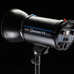 神牛Quicker系列300W影室灯摄影棚摄影灯套装 专业人像影棚拍照灯