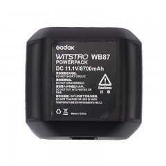 神牛AD600电池 WB87锂电池 8700mAh 600瓦外拍灯全光500次AD600BM