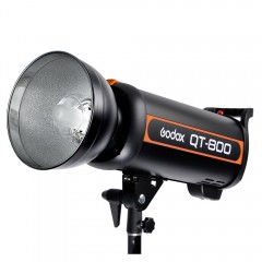神牛QT800闪客800W高速闪光灯 照相灯摄影补光灯摄影器材影视灯光
