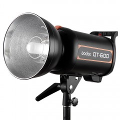 神牛闪客QT600W高速闪光灯影棚摄影拍照补光灯摄影闪光速度1/5000