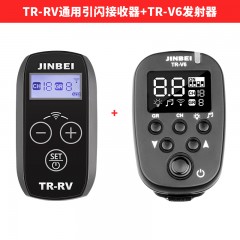 金贝TR-RV2.4GHz无线引闪接收器通用型3.5mm插头接收器遥控触发器
