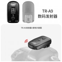 金贝TR-A3/TR-A9/TRS-V数码遥控引闪器接收器发射器影室灯闪光灯摄影棚无线触发器单反相机通用