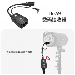 金贝TR-A3/TR-A9/TRS-V数码遥控引闪器接收器发射器影室灯闪光灯摄影棚无线触发器单反相机通用