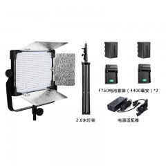 永诺YN9000影视摄像灯双色温Vlog拍摄补光灯直播微电影LED摄影灯
