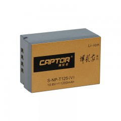 沣标捕捉者NP-T125电池全解码显电量for富士GFX50S相机GFX50R电池