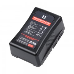 沣标BP-190W索尼V口电池HDW-800P广播级摄像机PDW-850摄影补光灯LED监视器BMCC外挂供电系统V型卡口锂电池150