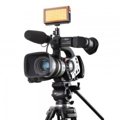 利帅LED98A摄影灯新闻婚庆灯LED摄像机单反相机视频直播补光灯