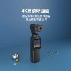 FeiyuTech飞宇Feiyu pocket口袋云台相机 手持云台相机 高清增稳vlog摄像机 标配（Feiyu pocket云台相机）