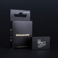 数魅（soulmate）LP-E12 佳能 M50 M100 M2 M10 100D 微单电池 LP-E12 单电池