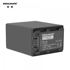 数魅（soulmate）黑金系列NP-FV100索尼AX700 PXW-X70 Z90等摄像机电池 索尼NP-FV100