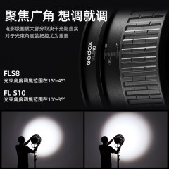 神牛菲涅尔光学透镜FLS10/FLS8光学变焦聚光镜头保荣口