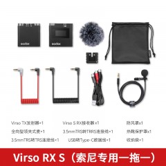 神牛Virso/VirsoS无线麦克风相机收音话筒录音配件摄像机户外