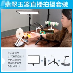 南光南冠led补光灯小型便携桌面静物摄影灯美食珠宝玉石玉器拍摄拍照产品室内外充电直播打光灯