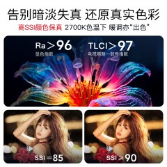 金贝EF40BI复古LED双色温摄影灯COB手持调焦便携美颜常亮灯手机微单人像拍照直播补光灯户外跟拍婚庆打光柔光