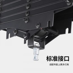 金贝吊顶天花路轨摄影棚直播间演播室led灯常亮灯闪光灯吊臂架恒力铰链加厚钢槽导轨耐磨通用型吊架伸缩仪