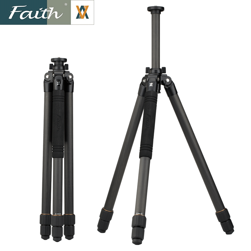 faith辉驰专业摄像机单反相机三脚架碳纤维碳素三脚架FT-B3501