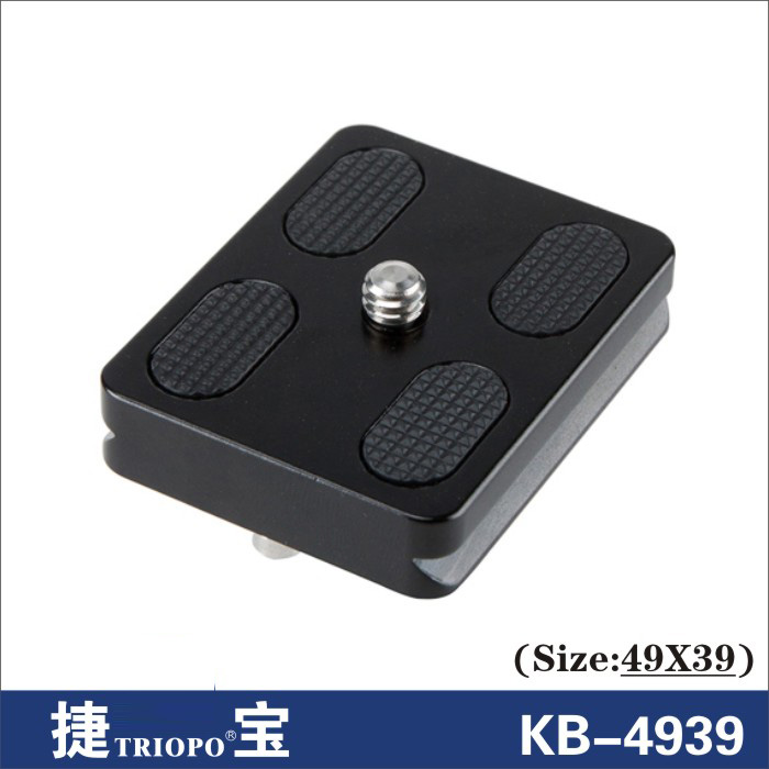 TRIOPO捷宝KB-4939 快装板适用 B-2.KK-2S.NB-2等系列云台正品