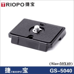 TRIOPO捷宝GS-5040 快装板KJ-1 KK-200S等系列云台 适用 正品