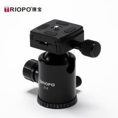 TRIOPO捷宝D-2云台 单反 微单相机 标准接口3/8 通用型云台