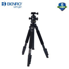 BENRO百诺 A550FKB1 都市精灵 轻量便携 KB云台 相机三脚架套装
