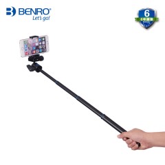 百诺IS05单反照相机三脚架 微单摄影摄像便携三角架手机自拍支架
