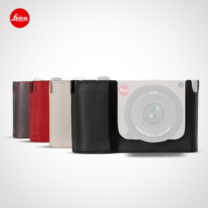 Leica/徕卡 TL数码相机保护套相机包  黑色 浅灰色 红色 18578~80