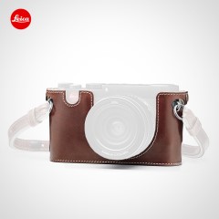 Leica/徕卡 X Vario  X113 半截保护套 牛皮 棕色 18831