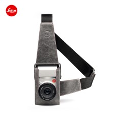 Leica/徕卡 T相机快枪套斜肩皮套斜跨式半截保护套 岩灰色 18809