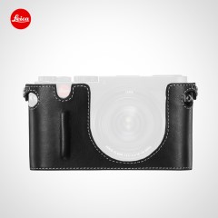 Leica/徕卡 X、X-Vario相机半截保护皮套 黑色18780咖啡色18781
