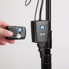 神牛AT-16 影室闪光灯引闪器 单反相机摄影棚无线触发器 16个频道