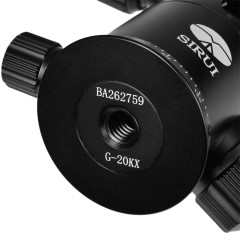 思锐G20KX 球形云台 专业球型 单反相机微距摄像机三脚架 独脚架