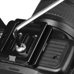 思锐 TY60X 三脚架相机 云台 快装板 带手腕带接口 阿卡通用型