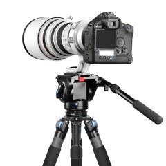 思锐 碳纤维三脚架 R5214X单反相机摄影摄像大炮打鸟稳定便携