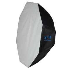 金鹰95cm八角圆形专业柔光箱柔光罩子摄影闪光灯顶灯罩摄影灯箱
